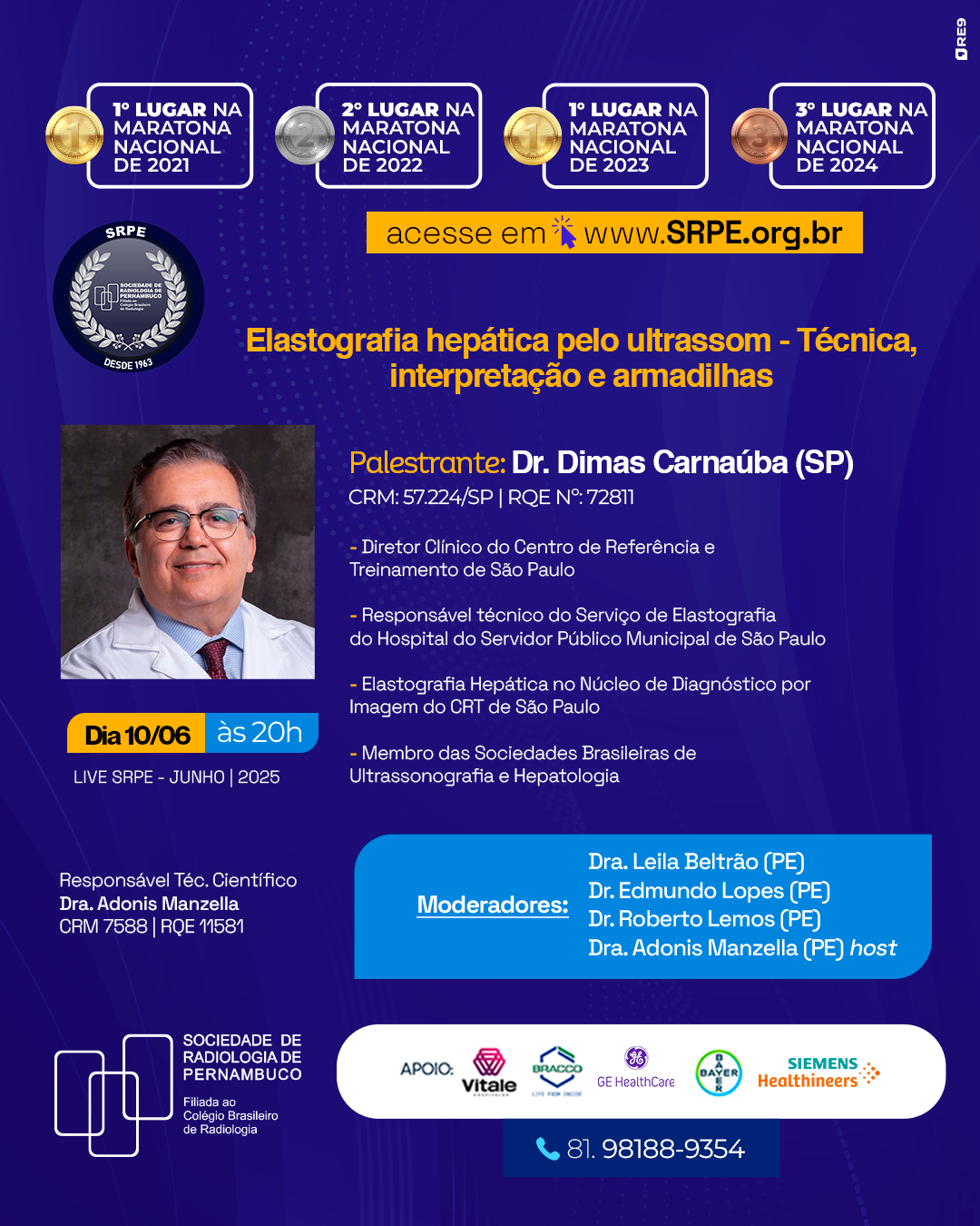 Elastografia hepática pelo ultrassom - Técnica, interpretação e armadilhas