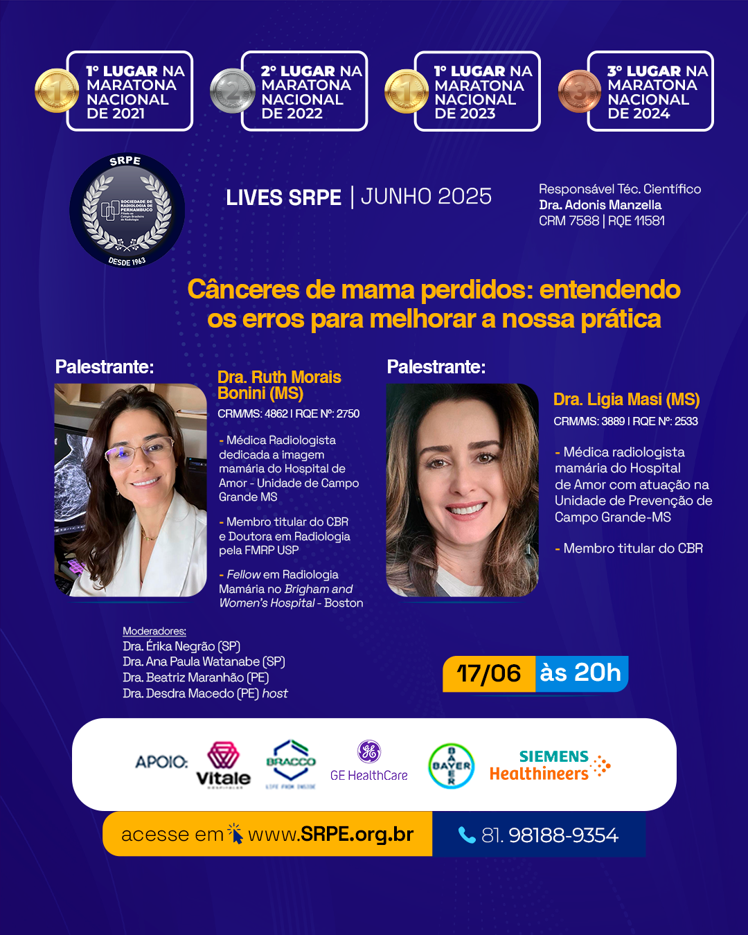 Cânceres de mama perdidos: entendendo os erros para melhorar a nossa prática